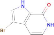 3-BROMO-1H-PYRROLO[2,3-C]PYRIDIN-7-OL