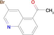 1-(3-BROMOQUINOLIN-5-YL)ETHANONE