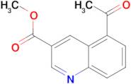 METHYL 5-ACETYLQUINOLINE-3-CARBOXYLATE