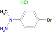 1-(4-BROMOPHENYL)-1-METHYLHYDRAZINE HCL