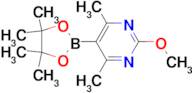 2-METHOXY-4,6-DIMETHYL-5-(4,4,5,5-TETRAMETHYL-1,3,2-DIOXABOROLAN-2-YL)PYRIMIDINE