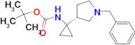 TERT-BUTYL (R)-(1-(1-BENZYLPYRROLIDIN-3-YL)CYCLOPROPYL)CARBAMATE