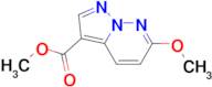 METHYL 6-METHOXYPYRAZOLO[1,5-B]PYRIDAZINE-3-CARBOXYLATE