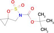 TERT-BUTYL 4-OXA-5-THIA-6-AZASPIRO[2.4]HEPTANE-6-CARBOXYLATE 5,5-DIOXIDE