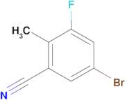 5-BROMO-3-FLUORO-2-METHYLBENZONITIRLE