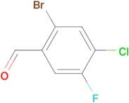 2-BROMO-4-CHLORO-5-FLUOROBENZALDEHYDE