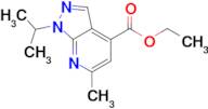 ETHYL 1-ISOPROPYL-6-METHYL-1H-PYRAZOLO[3,4-B]PYRIDINE-4-CARBOXYLATE