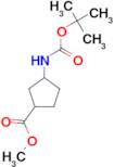 METHYL 3-((TERT-BUTOXYCARBONYL)AMINO)CYCLOPENTANE-1-CARBOXYLATE