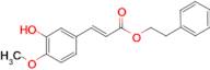 (E)-PHENETHYL 3-(3-HYDROXY-4-METHOXYPHENYL)ACRYLATE