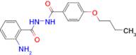 2-AMINO-N'-(4-BUTOXYBENZOYL)BENZOHYDRAZIDE