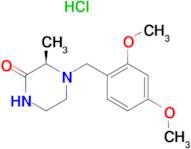 (R)-4-(2,4-DIMETHOXYBENZYL)-3-METHYLPIPERAZIN-2-ONE HCL