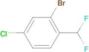 2-BROMO-4-CHLORO-1-(DIFLUOROMETHYL)BENZENE