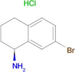 (S)-7-BROMO-1,2,3,4-TETRAHYDRONAPHTHALEN-1-AMINE HCL