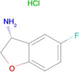 (R)-5-FLUORO-2,3-DIHYDROBENZOFURAN-3-AMINE HCL