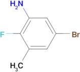 5-BROMO-2-FLUORO-3-METHYLANILINE