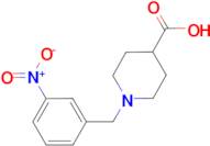 1-(3-NITROBENZYL)PIPERIDINE-4-CARBOXYLIC ACID