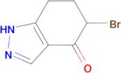 5-BROMO-6,7-DIHYDRO-1H-INDAZOL-4(5H)-ONE