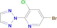 5-BROMO-3-CHLORO-2-(2H-1,2,3-TRIAZOL-2-YL)PYRIDINE