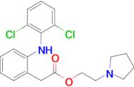 2-(PYRROLIDIN-1-YL)ETHAN-1-OL 2-(2-((2,6-DICHLOROPHENYL)AMINO)PHENYL)ACETATE