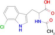 2-ACETAMIDO-3-(7-CHLORO-1H-INDOL-3-YL)PROPANOIC ACID