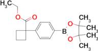 ETHYL 1-(4-(4,4,5,5-TETRAMETHYL-1,3,2-DIOXABOROLAN-2-YL)PHENYL)CYCLOBUTANE-1-CARBOXYLATE