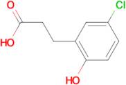 3-(5-CHLORO-2-HYDROXYPHENYL)PROPANOIC ACID