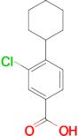 3-CHLORO-4-CYCLOHEXYLBENZOIC ACID