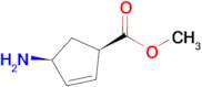 (1R,4S)-METHYL 4-AMINOCYCLOPENT-2-ENECARBOXYLATE-D-TARTARIC