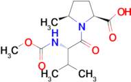 (5S)-N-(METHOXYCARBONYL)-L-VALYL-5-METHYL-L-PROLINE