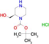 (R)-1-N-BOC-2-HYDROXYMETHYLPIPERAZINE HCL