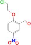 2-(2-CHLOROETHOXY)-5-NITROBENZALDEHYDE