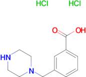 1-(3-CARBOXYPHENYL METHYL) PIPERAZINE-2HCL