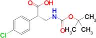 BOC-(S)-3-AMINO-2-(4-CHLOROPHENYL)PROPANOICACID
