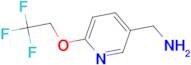 (6-(2,2,2-TRIFLUOROETHOXY)PYRIDIN-3-YL)METHANAMINE