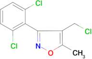 4-CHLOROMETHYL-3-(2,6-DICHLOROPHENYL)-5-METHYLISOXAZOLE