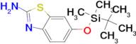 6-((TERT-BUTYLDIMETHYLSILYL)OXY)BENZO[D]THIAZOL-2-AMINE