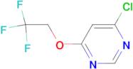 4-CHLORO-6-(2,2,2-TRIFLUOROETHOXY)PYRIMIDINE