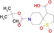 8-(TERT-BUTOXYCARBONYL)-1-THIA-8-AZASPIRO[4.5]DECANE-4-CARBOXYLIC ACID 1,1-DIOXIDE