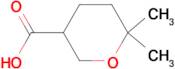 6,6-DIMETHYLTETRAHYDRO-2H-PYRAN-3-CARBOXYLIC ACID