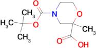 4-(TERT-BUTOXYCARBONYL)-2-METHYLMORPHOLINE-2-CARBOXYLIC ACID