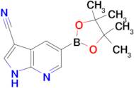 5-(4,4,5,5-TETRAMETHYL-1,3,2-DIOXABOROLAN-2-YL)-1H-PYRROLO[2,3-B]PYRIDINE-3-CARBONITRILE