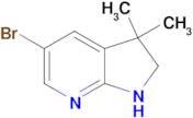 5-BROMO-3,3-DIMETHYL-2,3-DIHYDRO-1H-PYRROLO[2,3-B]PYRIDINE