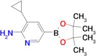 3-CYCLOPROPYL-5-(4,4,5,5-TETRAMETHYL-1,3,2-DIOXABOROLAN-2-YL)PYRIDIN-2-AMINE