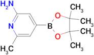 6-METHYL-4-(4,4,5,5-TETRAMETHYL-1,3,2-DIOXABOROLAN-2-YL)PYRIDIN-2-AMINE