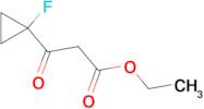 ETHYL 3-(1-FLUOROCYCLOPROPYL)-3-OXOPROPANOATE