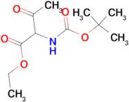 ETHYL 2-((TERT-BUTOXYCARBONYL)AMINO)-3-OXOBUTANOATE