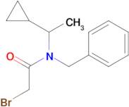 N-BENZYL-2-BROMO-N-(1-CYCLOPROPYLETHYL)ACETAMIDE