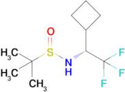 (S)-N-((R)-1-CYCLOBUTYL-2,2,2-TRIFLUOROETHYL)-2-METHYLPROPANE-2-SULFINAMIDE