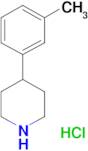 4-(3-METHYLPHENYL)PIPERIDINE HCL