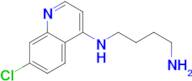 1,4-BUTANEDIAMINE, N1-(7-CHLORO-4-QUINOLINYL)-